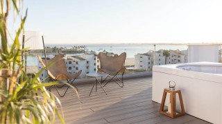 Caprice Alcudia Port Presidential Suite Bedroom Roof Top terrace