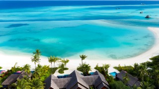 Niyama Three Bedroom Beach Pavilion Aerial View