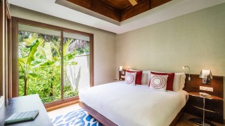 Niyama Three Bedroom Beach Pavilion King Bedroom