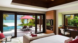 Niyama Three Bedroom Beach Pavilion Master Bedroom