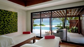 Niyama Three Bedroom Beach Pavilion Spa Room