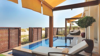 Executive Villa Terrace with plunge pool